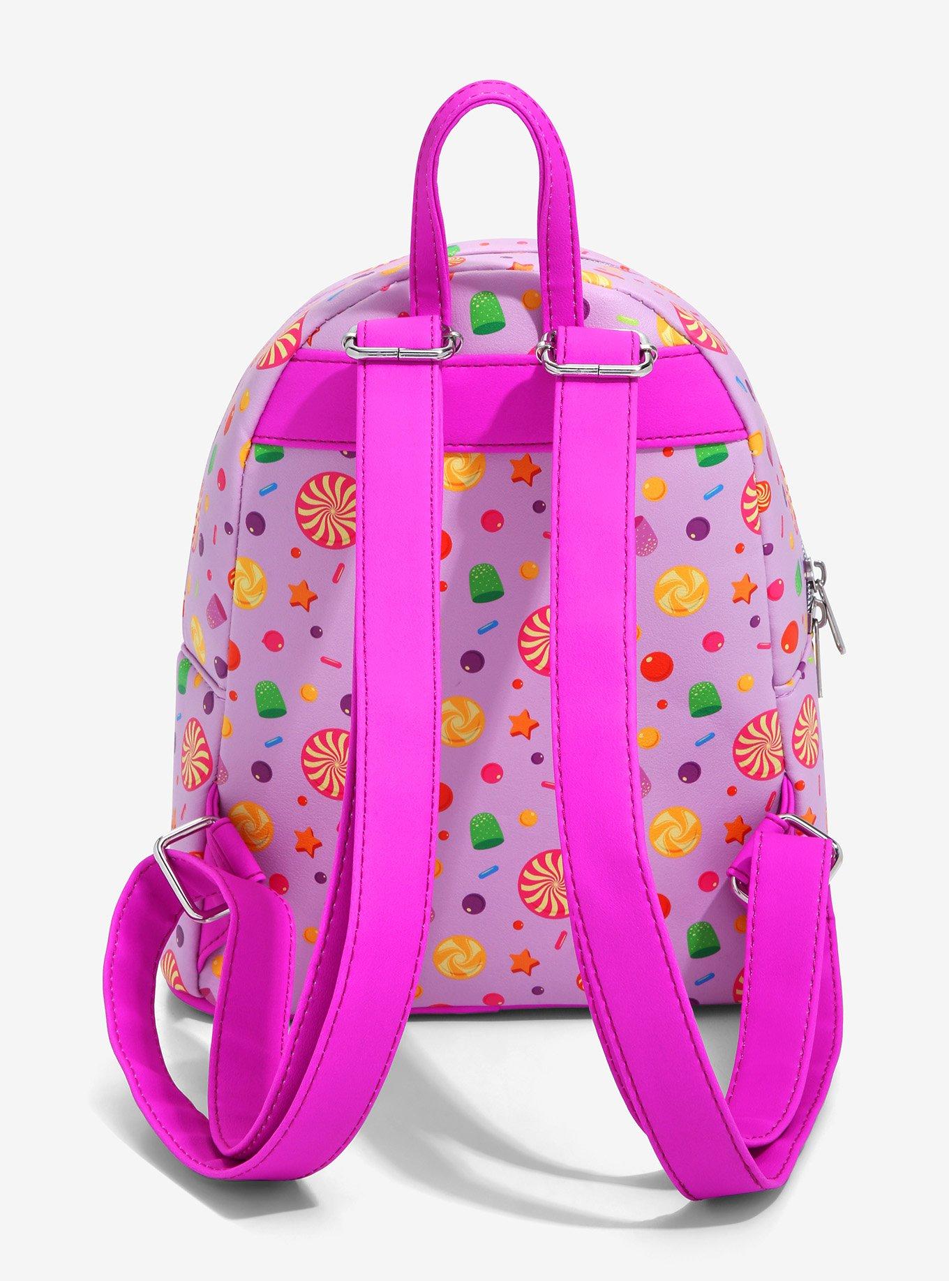 Loungefly Disney Wreck-It Ralph Vanellope Candy Mini Backpack, , alternate