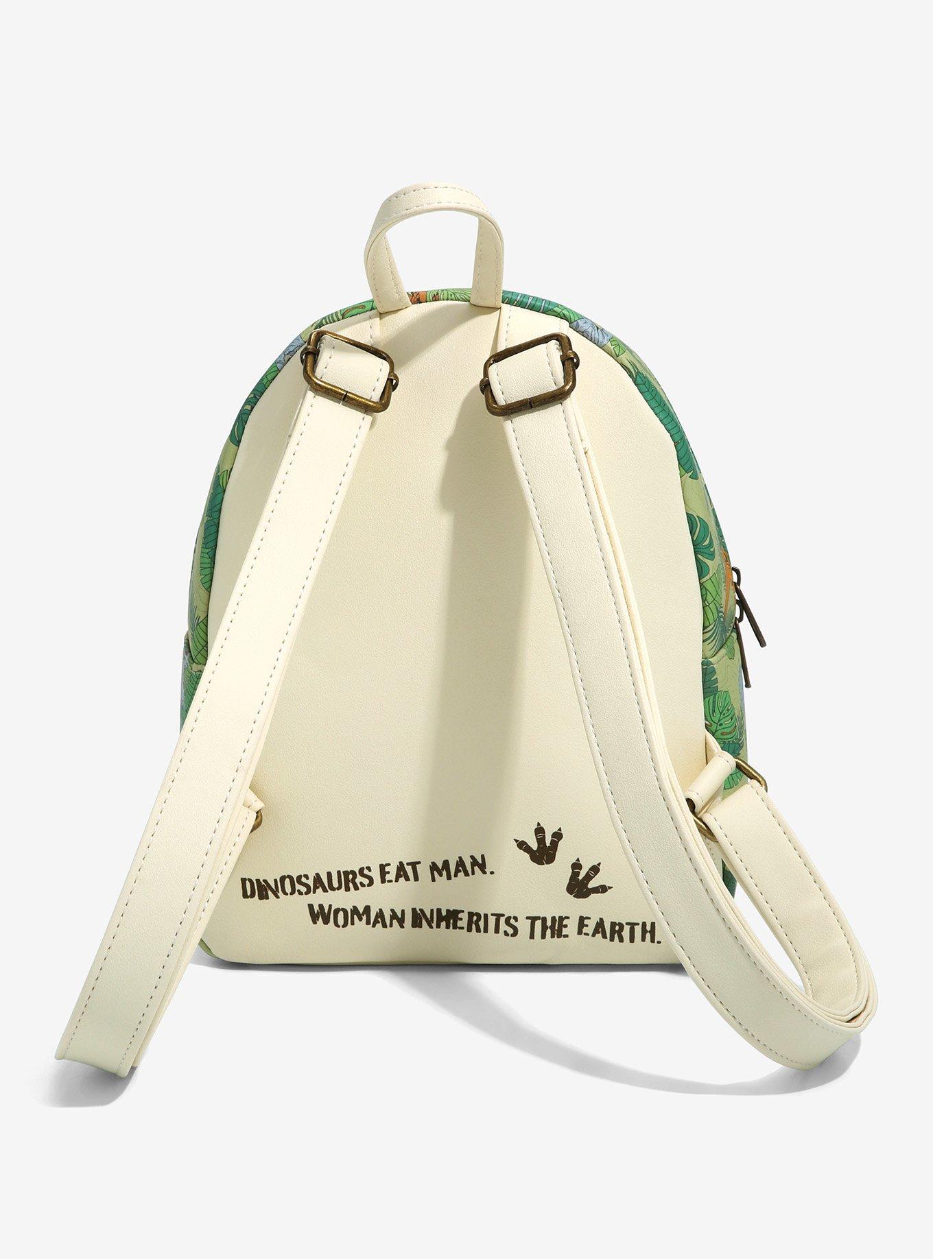 Loungefly Jurassic Park Dinosaur Foliage Mini Backpack, , alternate