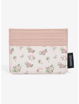 Loungefly Disney Minnie Mouse Pastel Floral Cardholder, , hi-res