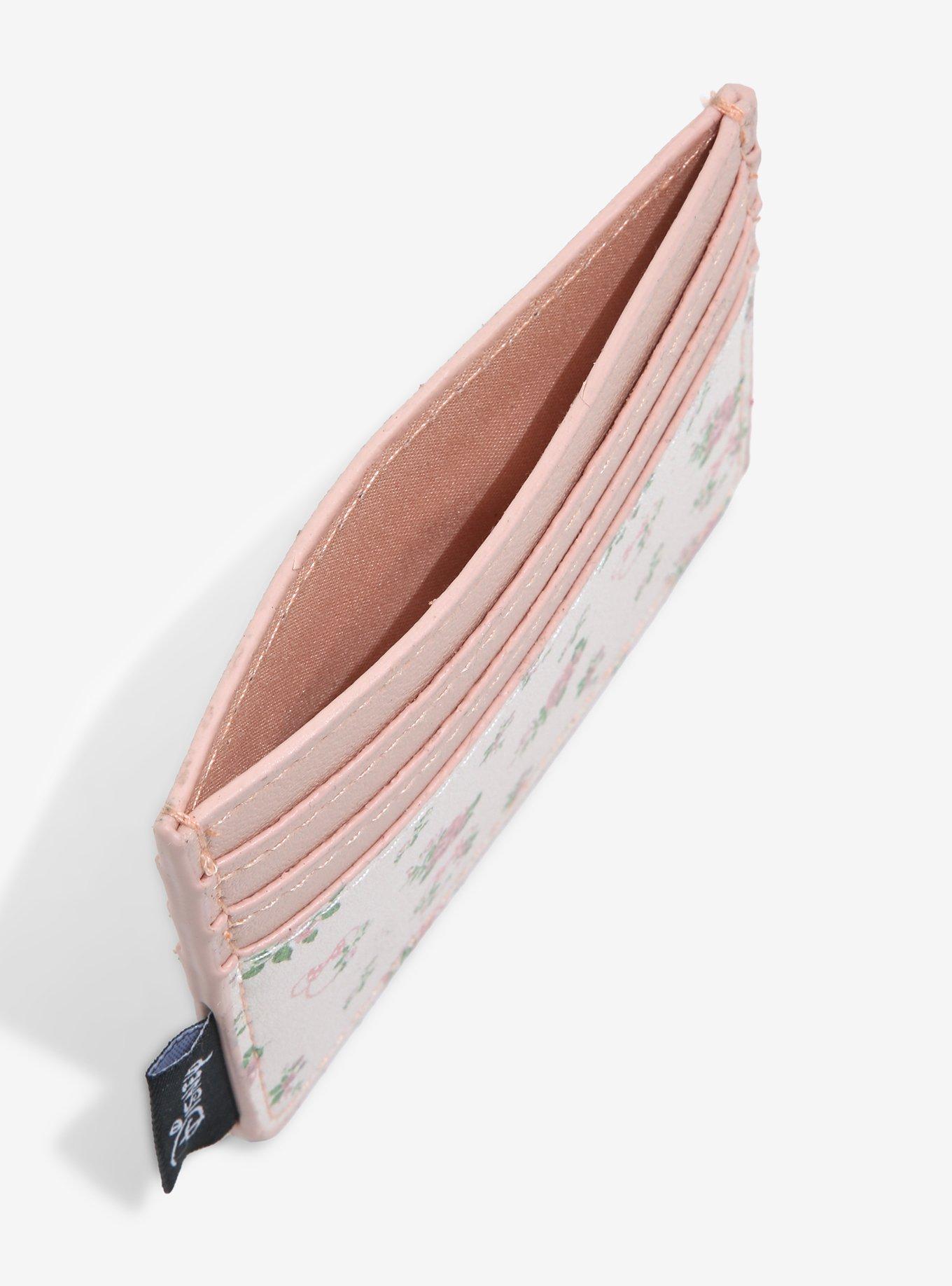 Loungefly Disney Minnie Mouse Pastel Floral Cardholder, , alternate