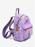 Loungefly Disney Robin Hood Kisses Floral Mini Backpack, , alternate