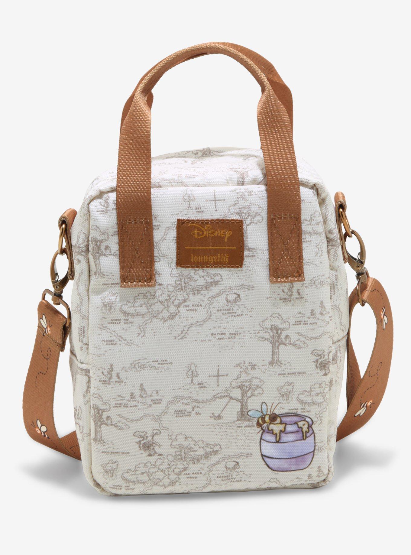 Loungefly Disney Winnie The Pooh Hundred Acre Wood Crossbody Bag, , alternate