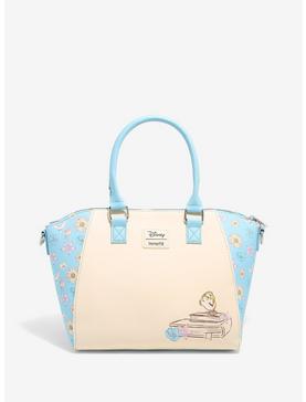 Loungefly Disney Beauty And The Beast Belle Floral Satchel Bag, , hi-res