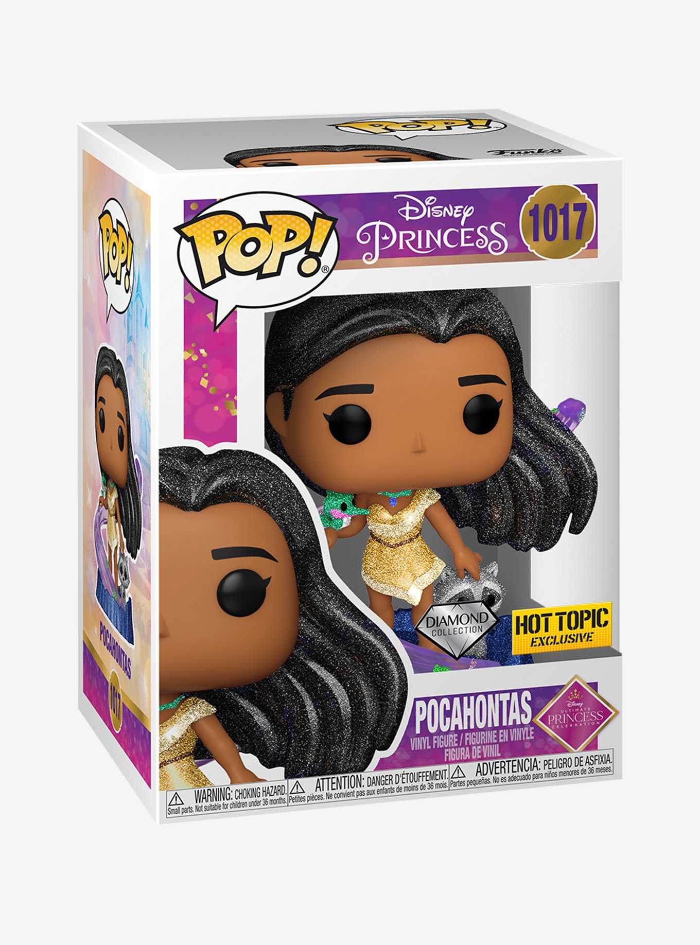 Funko Disney Princess Diamond Collection Pop! Pocahontas Vinyl Figure Hot Topic Exclusive, , hi-res