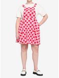 Pink & Red Heart Skirtall Plus Size, MULTI, alternate