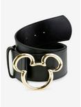 Disney Mickey Mouse Ears Belt, BLACK, alternate
