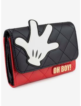 Disney Mickey Mouse Hand Oh Boy Flap Wallet, , hi-res