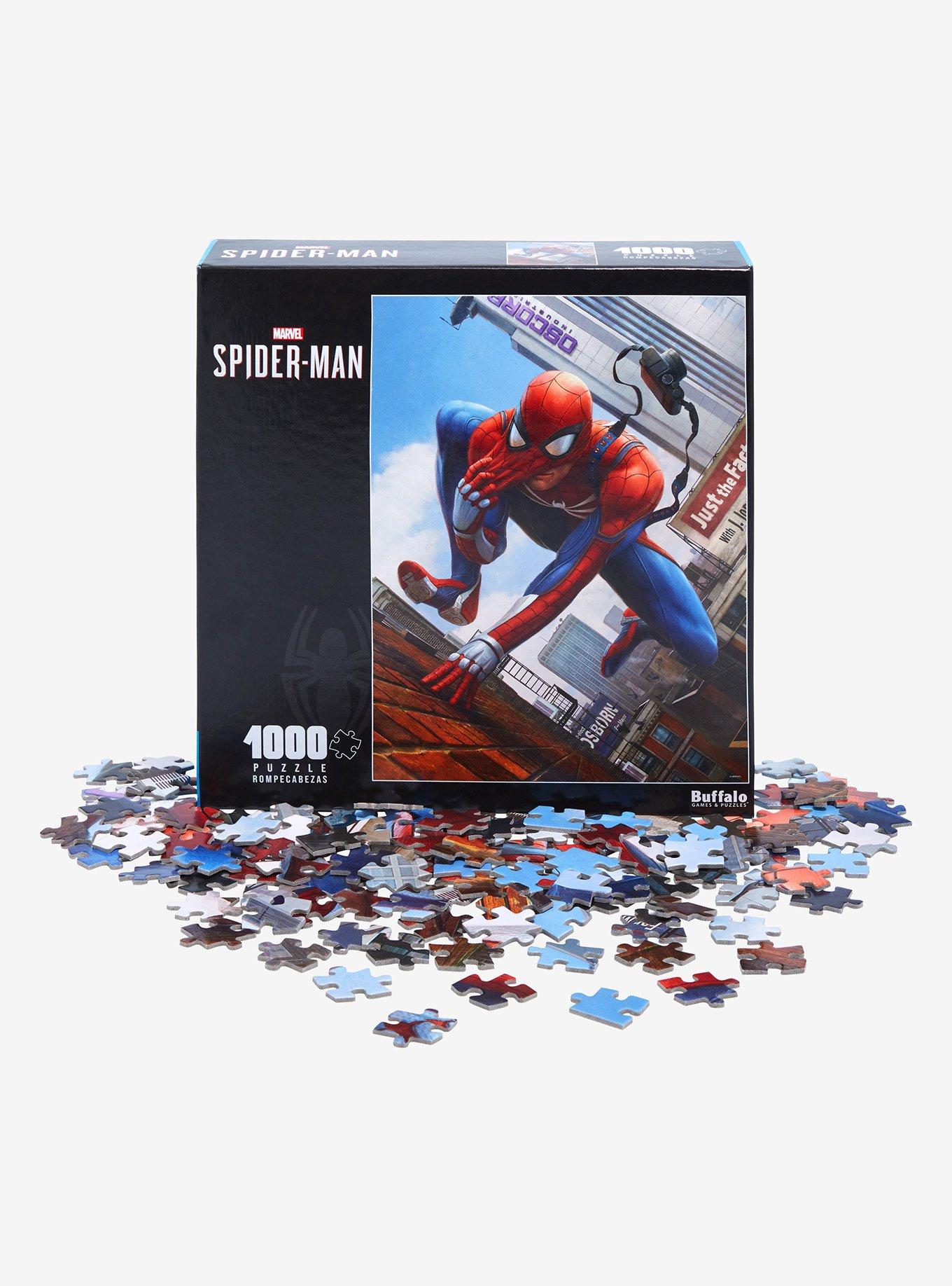 Marvel Spider-Man Wall Crawling 1000-Piece Puzzle, , alternate