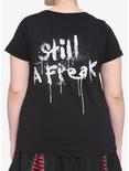 Korn Still A Freak Girls T-Shirt Plus Size, BLACK, alternate