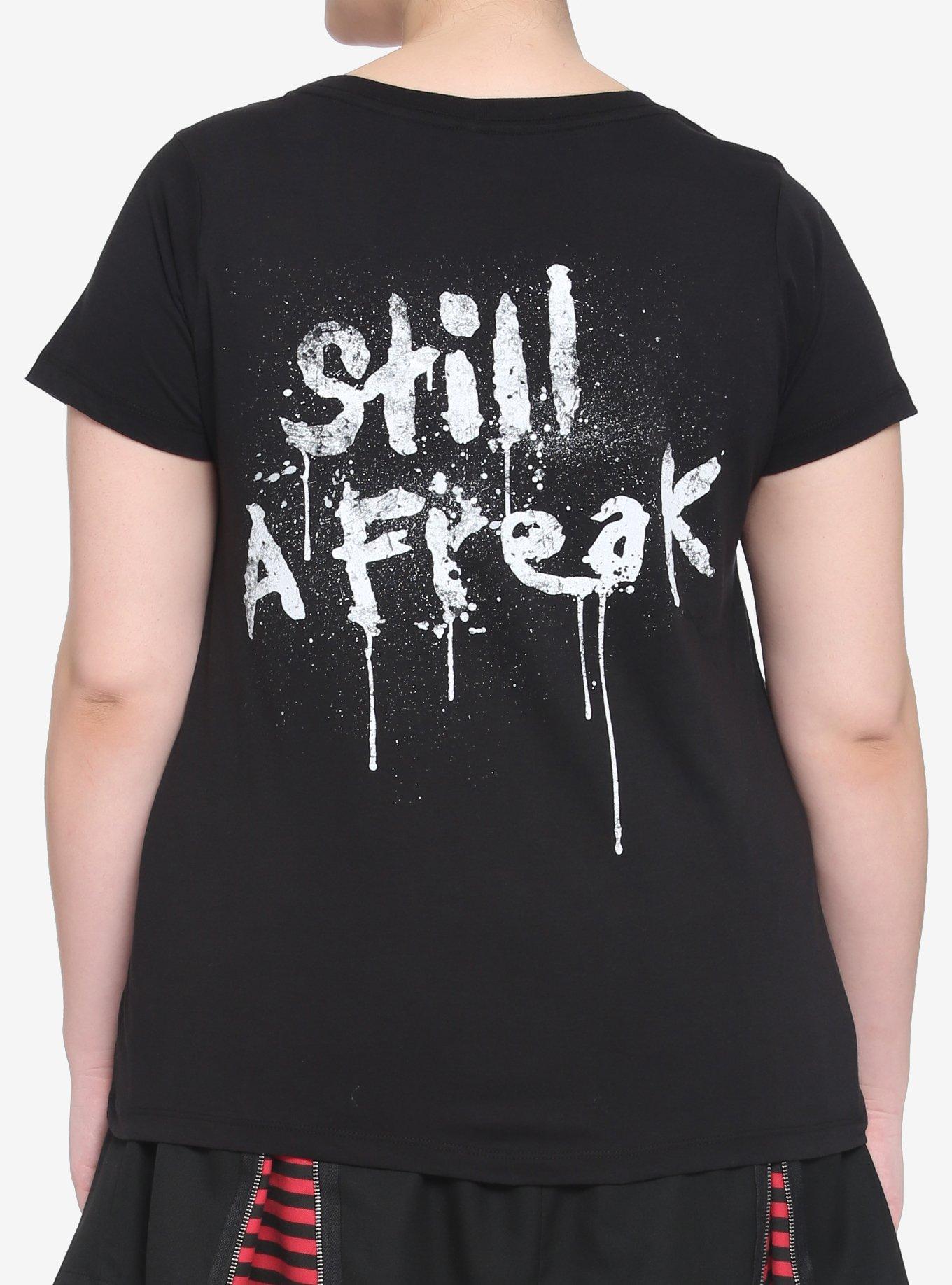 Korn Still A Freak Girls T-Shirt Plus Size, BLACK, alternate