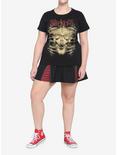 Slipknot X-Ray Skull Girls T-Shirt, BLACK, alternate