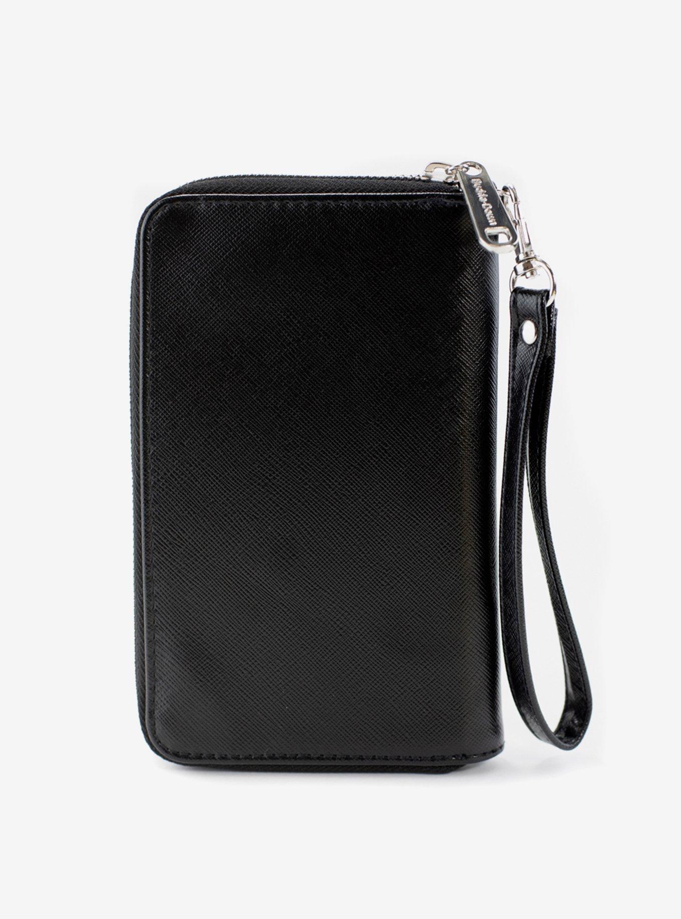 Disney Cruella Cruell Rules Union Jack Zip Around Wallet, , alternate