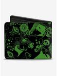 The Nightmare Before Christmas Characters Bifold Wallet, , alternate