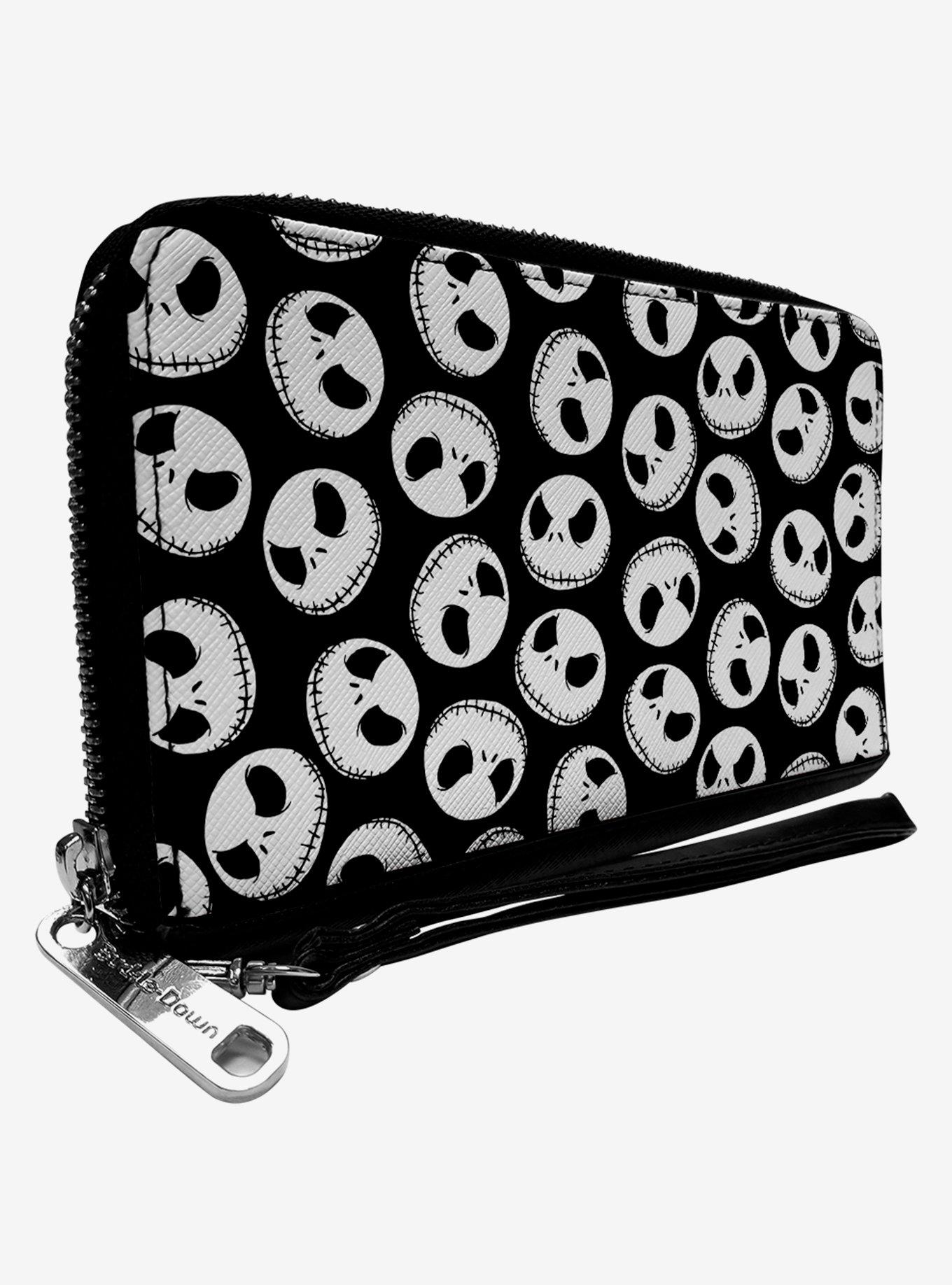 The Nightmare Before Christmas Jack Toss Print Zip Around Wallet, , alternate