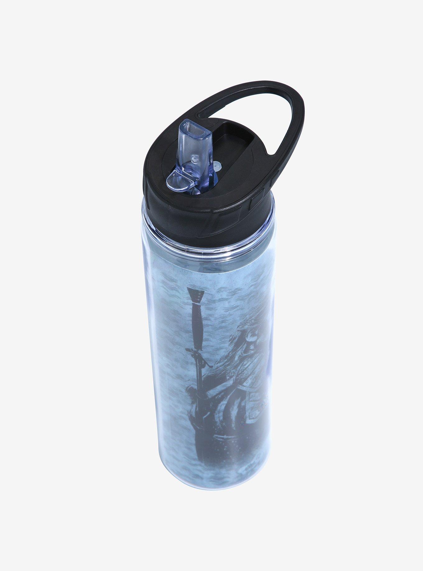 The Witcher Geralt Tonal Portrait Water Bottle, , alternate