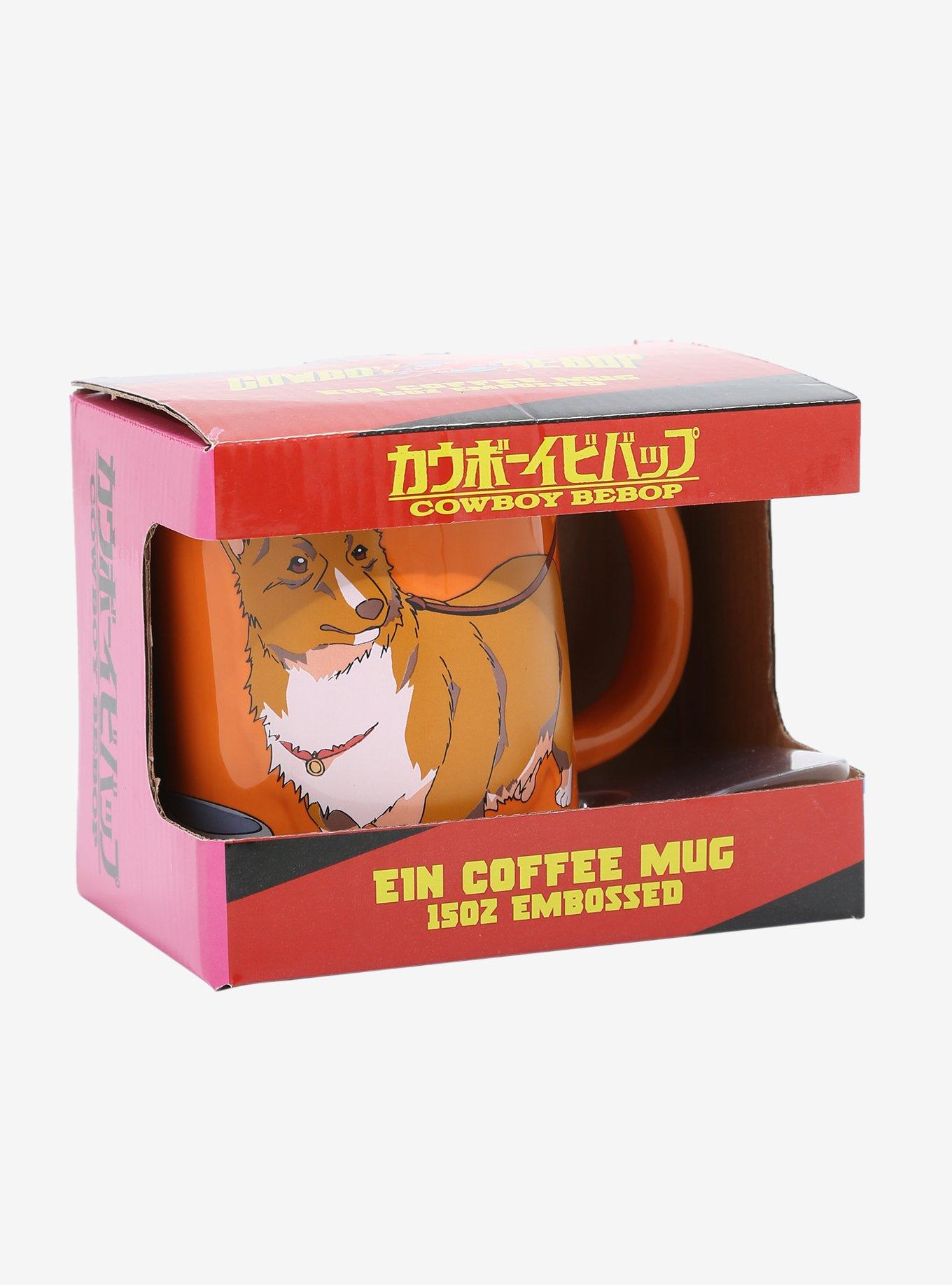 Cowboy Bebop Ein & Dish Embossed Mug, , alternate