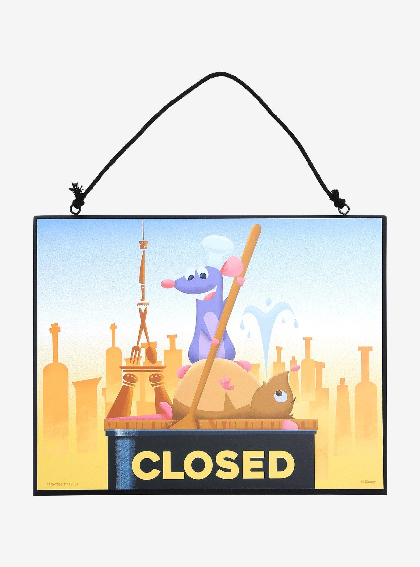 Disney Pixar Ratatouille Gusteau&rsquo;s Reversible Sign, , alternate