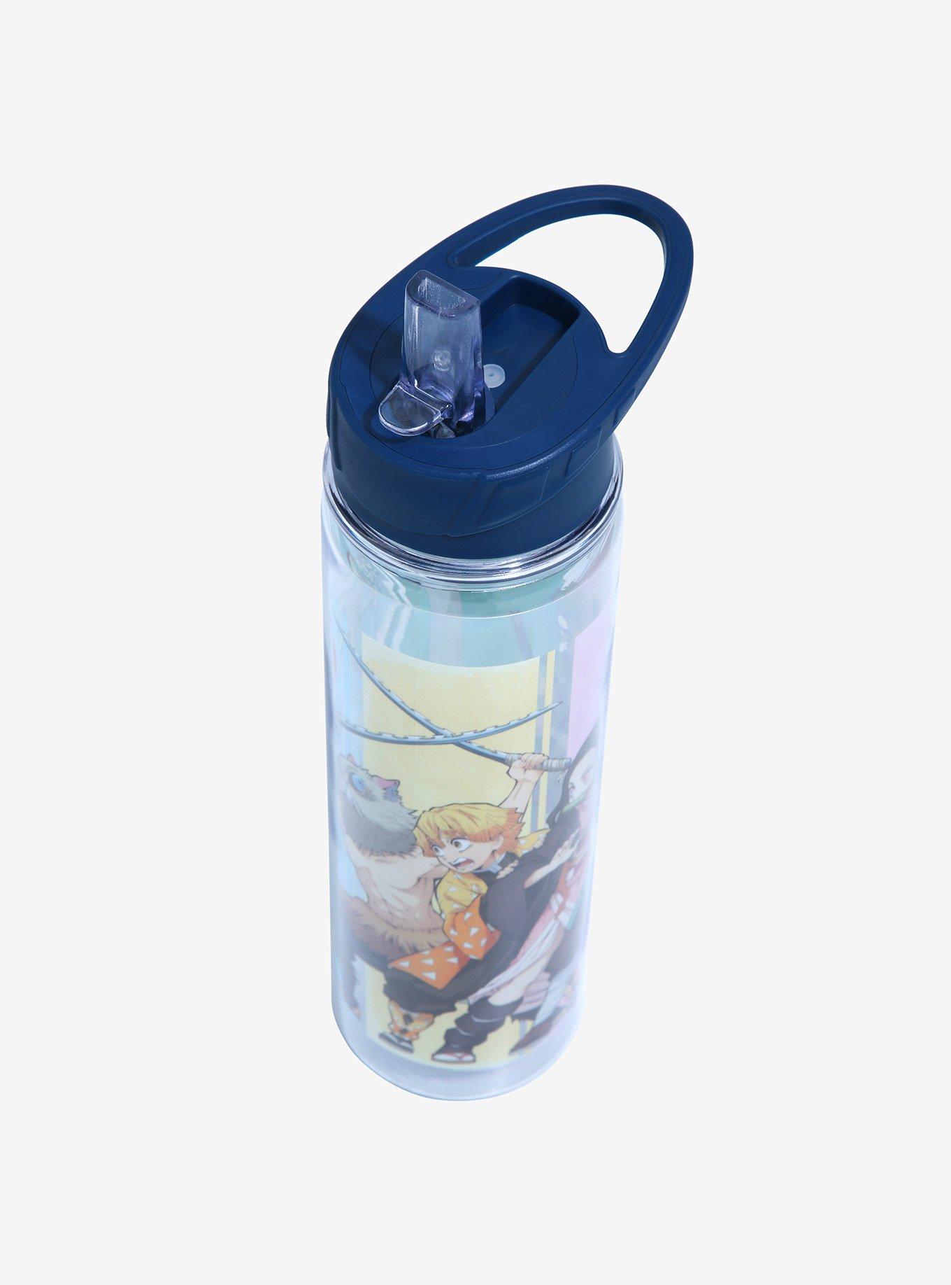 Demon Slayer: Kimetsu no Yaiba Group Panels Water Bottle, , alternate