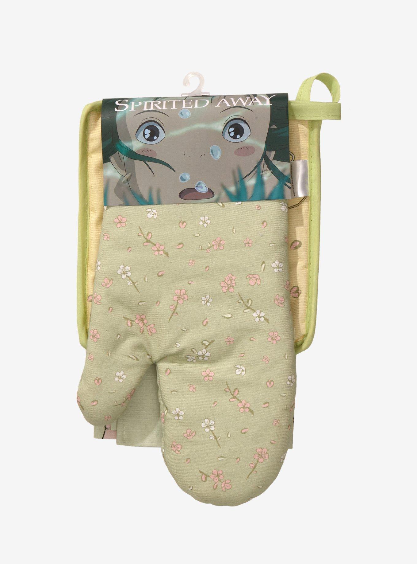 Studio Ghibli Spirited Away Dragon Haku Floral Kitchen Set - BoxLunch Exclusive, , alternate