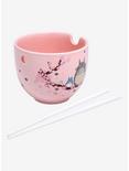 Our Universe Studio Ghibli My Neighbor Totoro Cherry Blossoms Ramen Bowl with Chopsticks - BoxLunch Exclusive, , alternate