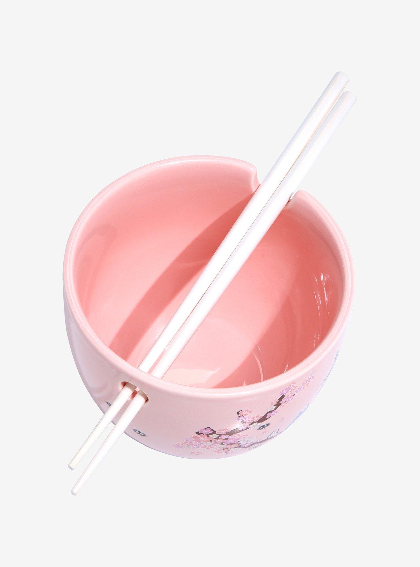 Our Universe Studio Ghibli My Neighbor Totoro Cherry Blossoms Ramen Bowl with Chopsticks - BoxLunch Exclusive, , alternate