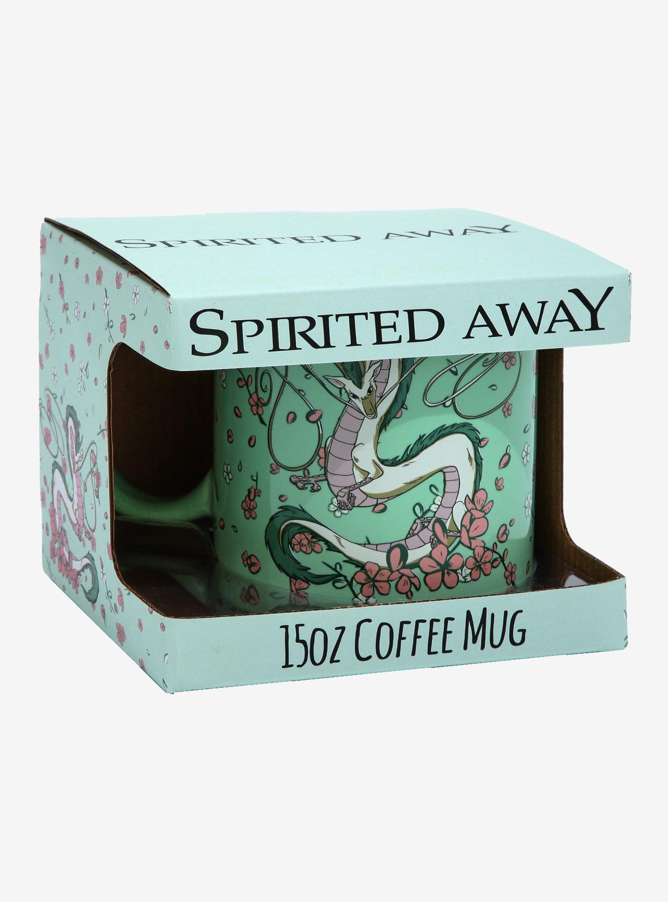 Studio Ghibli Spirited Away Dragon Haku Floral Mug - BoxLunch Exclusive, , alternate
