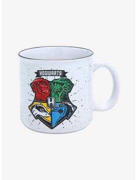 Harry Potter Hogwarts Stylized Crest Camper Mug, , hi-res