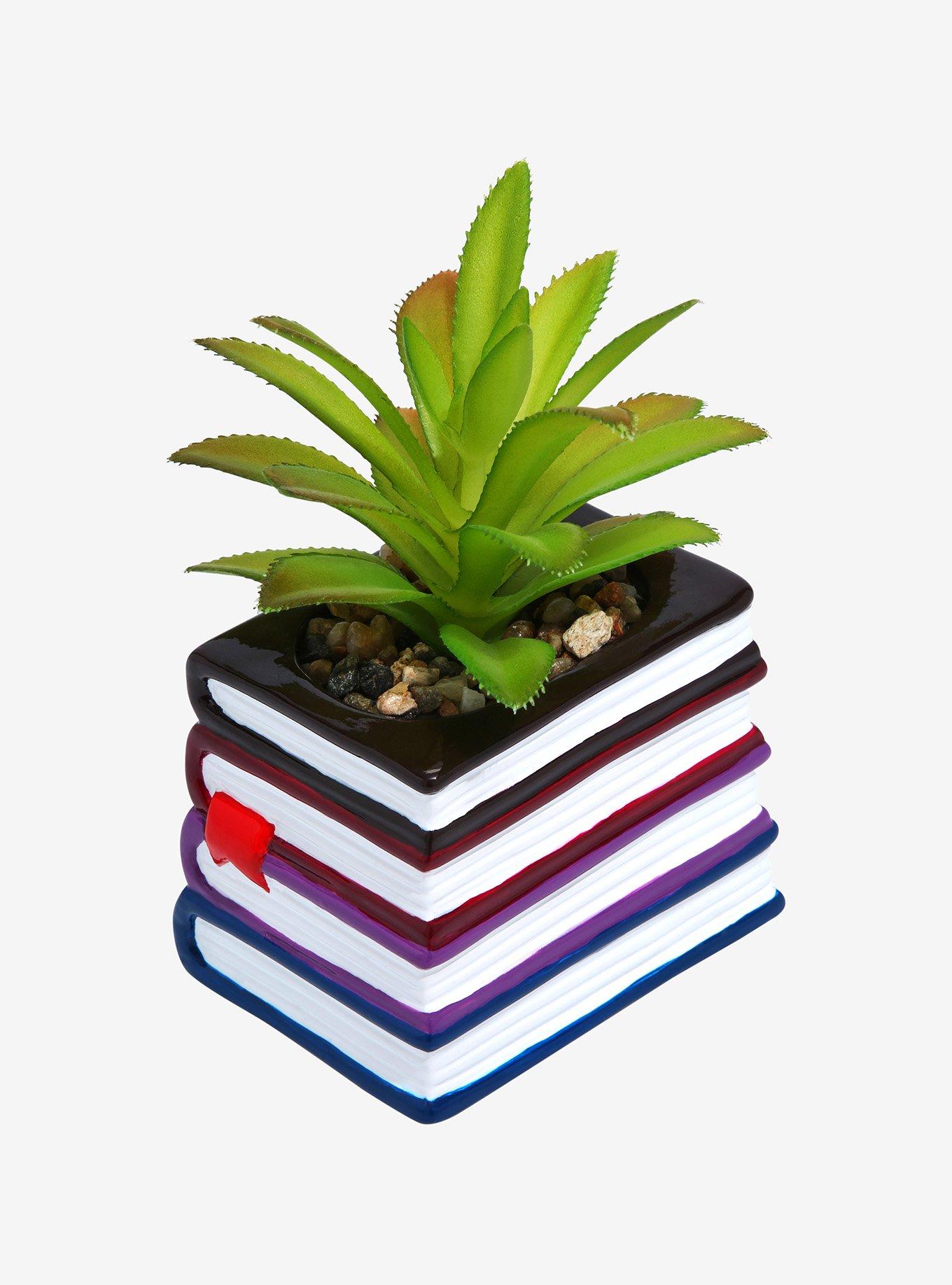 Harry Potter Book Stack Succulent Planter, , alternate