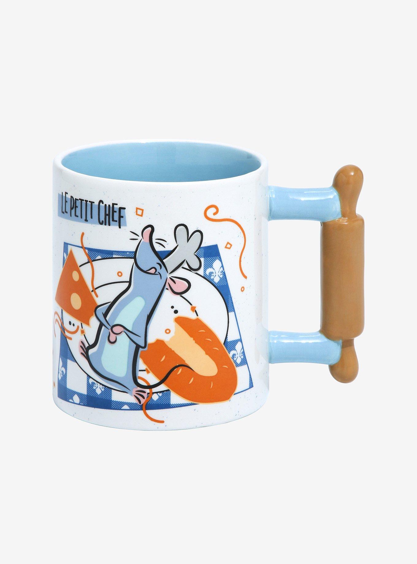 Disney Pixar Ratatouille Le Petit Chef Rolling Pin Handle Mug, , hi-res