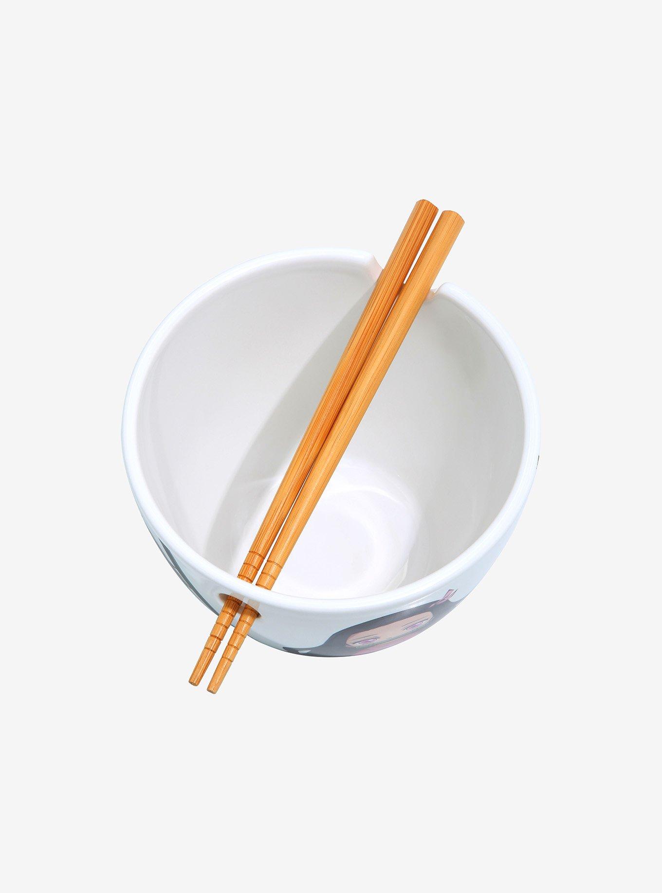 Demon Slayer: Kimetsu no Yaiba Group Portrait Ramen Bowl with Chopsticks, , alternate
