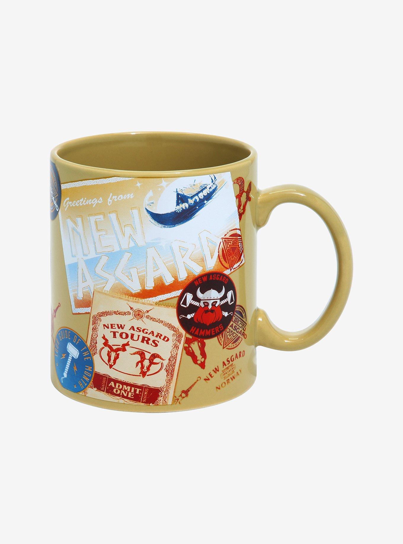 Marvel Thor: Love and Thunder New Asgard Postcard Mug, , alternate