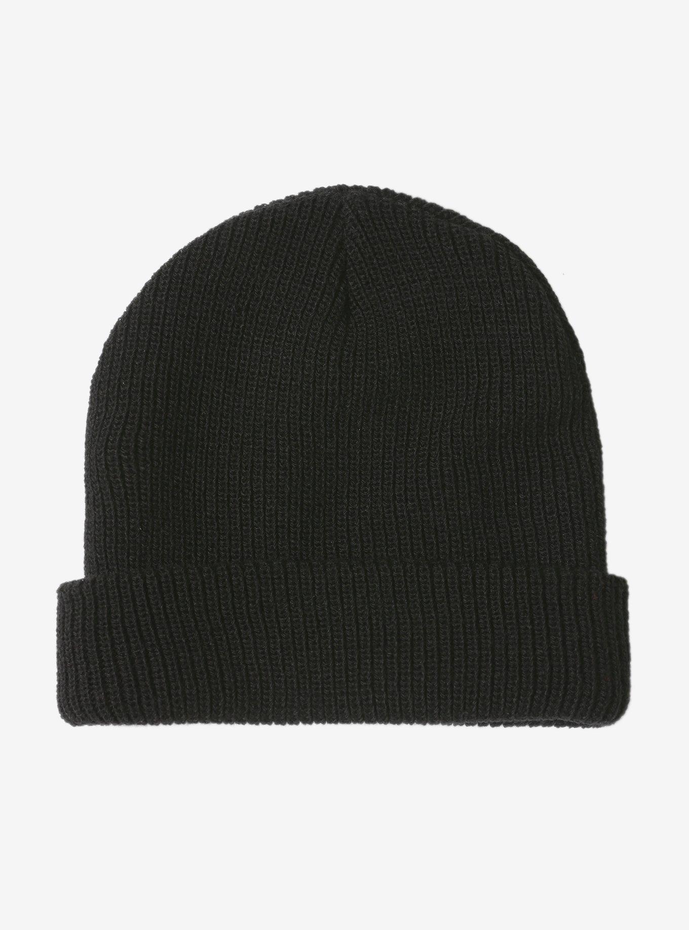 Classic Black Beanie, , alternate