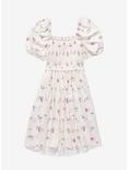 Disney Alice in Wonderland Icons Smocked Dress - BoxLunch Exclusive, CREAM, alternate