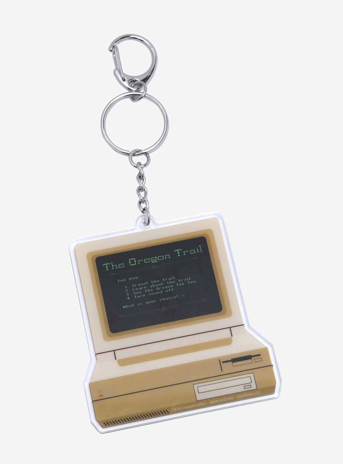 The Oregon Trail Computer Acrylic Key Chain, , alternate