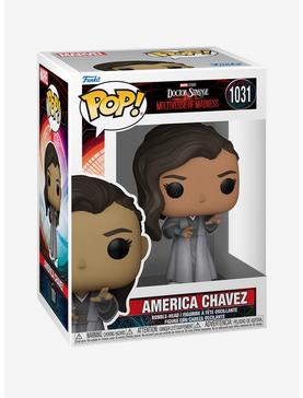 Plus Size Funko Pop! Marvel Doctor Strange in the Multiverse of Madness America Chavez (In Masters of the Mystic Arts Robe) Vinyl Bobble-Head, , hi-res