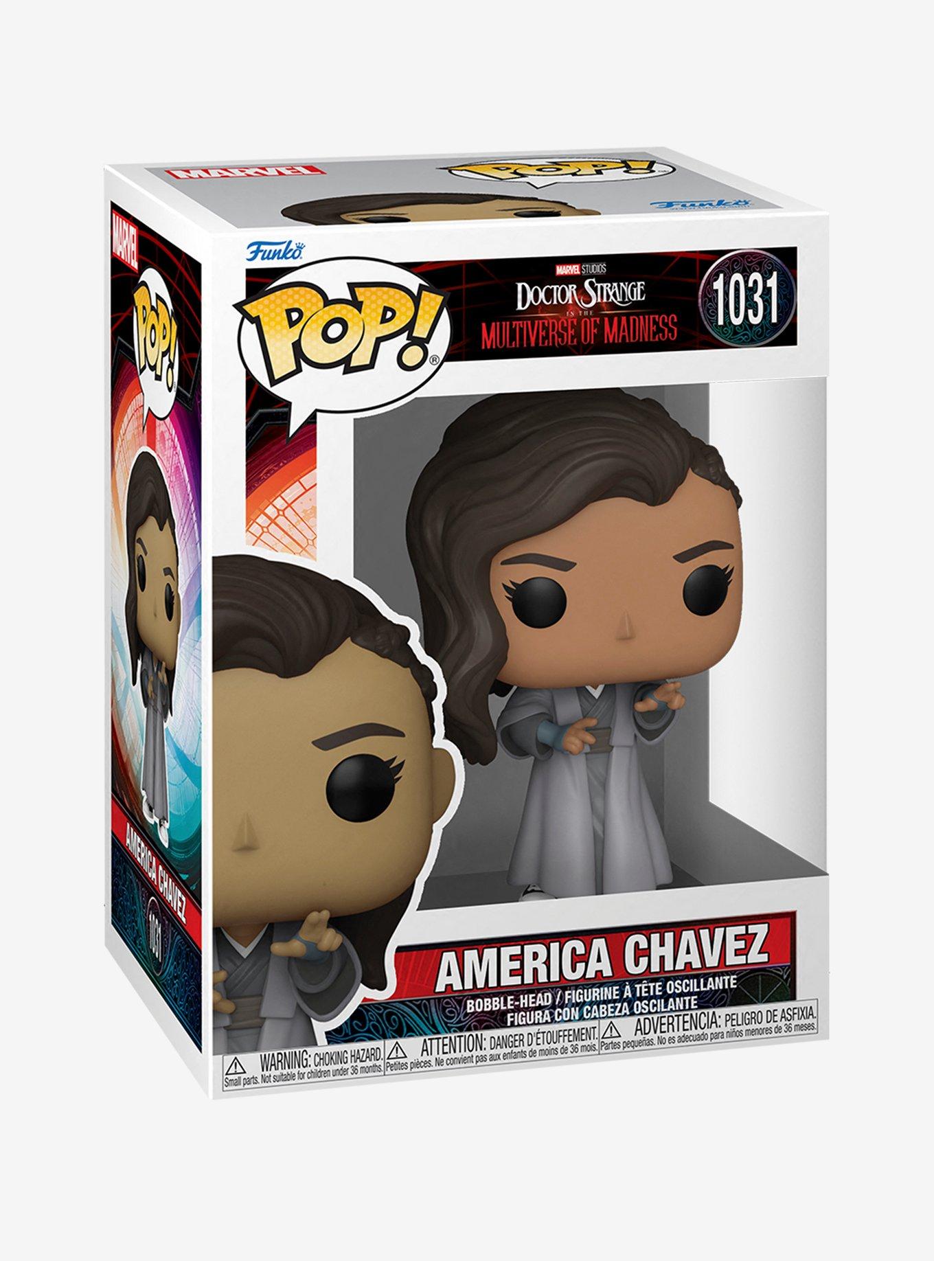 Funko Pop! Marvel Doctor Strange in the Multiverse of Madness America Chavez (In Masters of the Mystic Arts Robe) Vinyl Bobble-Head, , alternate