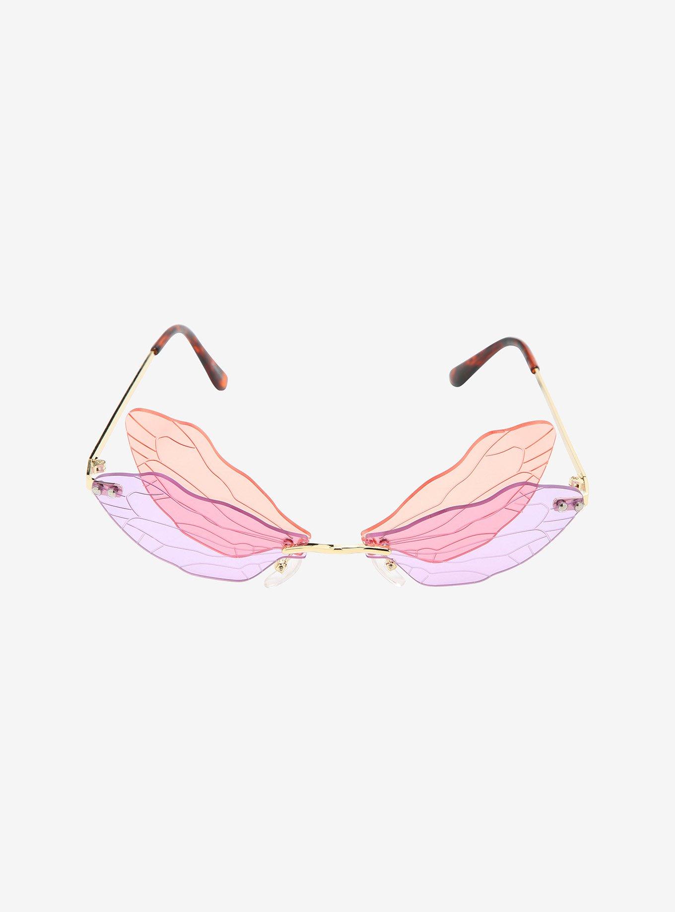 Butterfly Wing Sunglasses, , alternate