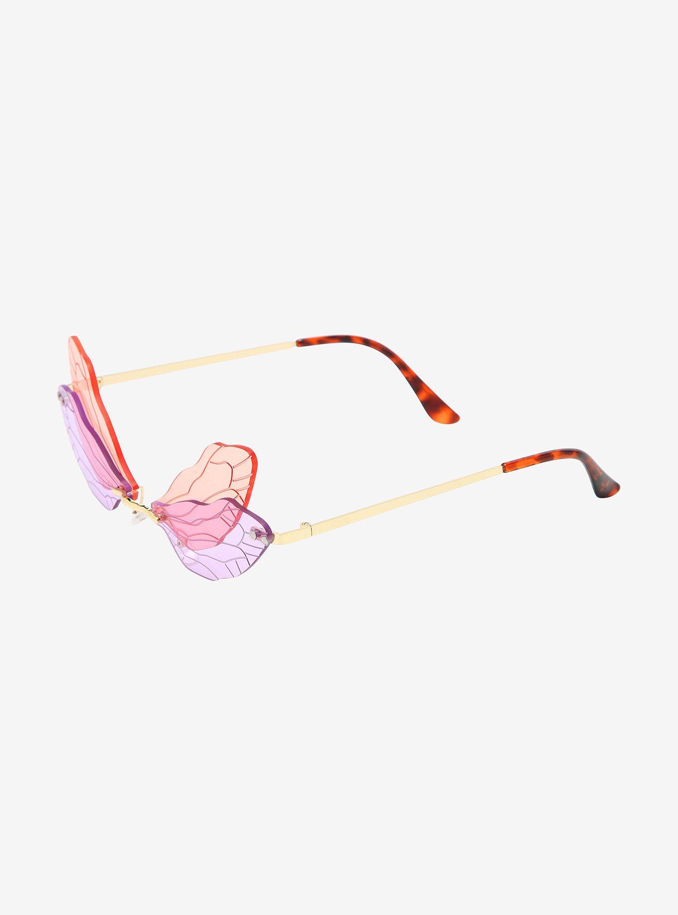 Butterfly Wing Sunglasses, , alternate