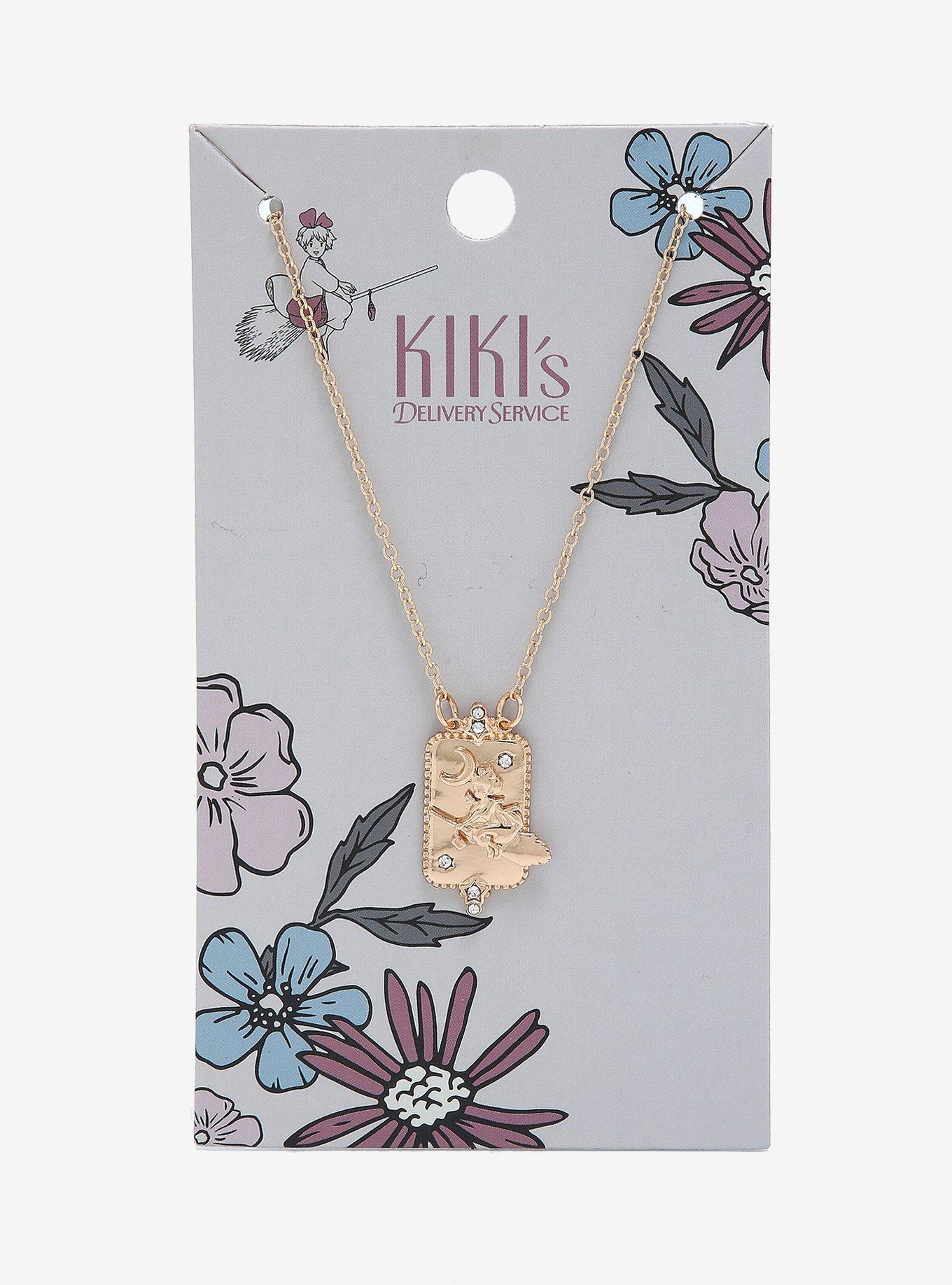 Studio Ghibli Kiki's Delivery Service Soaring Pendant Necklace - BoxLunch Exclusive, , alternate