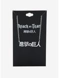 Attack on Titan Kanji Logo Necklace - BoxLunch Exclusive, , alternate