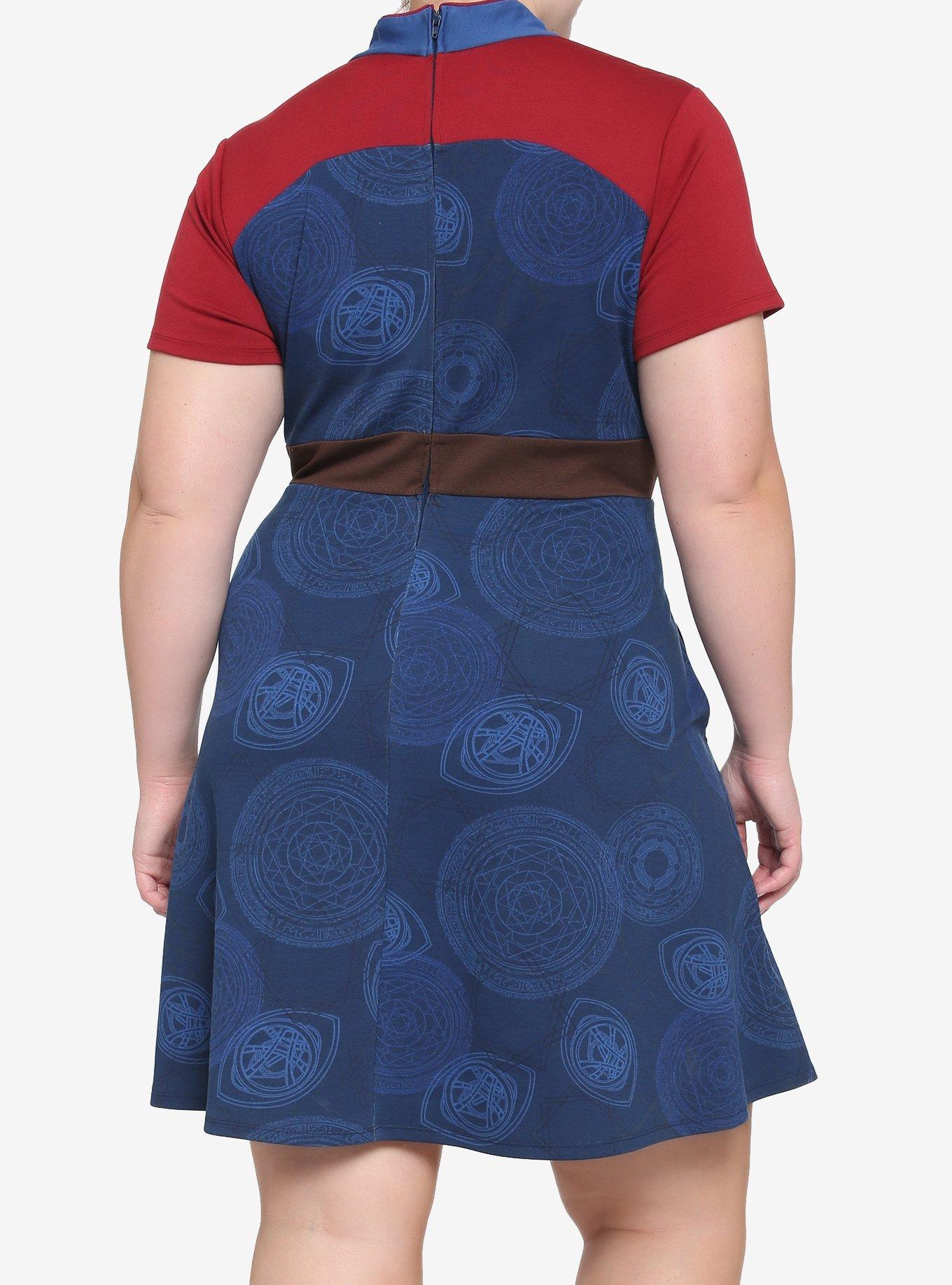Her Universe Marvel Doctor Strange In The Multiverse Of Madness Doctor Strange Dress Plus Size, MULTI, alternate