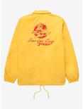 Our Universe Stranger Things Surfer Boy Pizza Coach's Jacket - BoxLunch Exclusive, RED, alternate