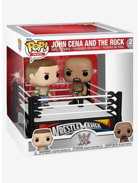 Funko WWE Pop! Moments John Cena & The Rock Vinyl Figure, , hi-res