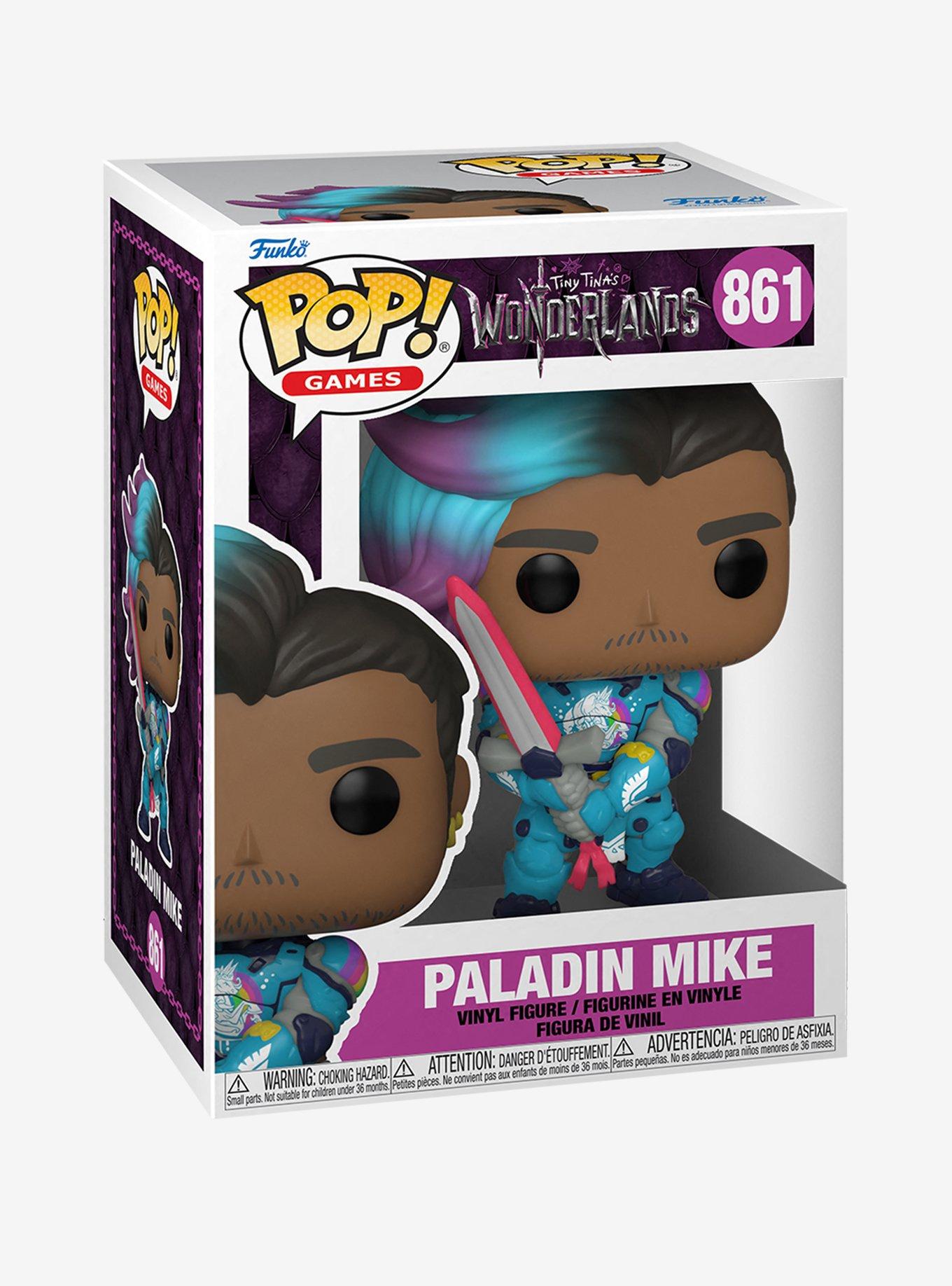 Funko Borderlands Tiny Tina's Wonderland Pop! Games Paladin Mike Vinyl Figure, , hi-res
