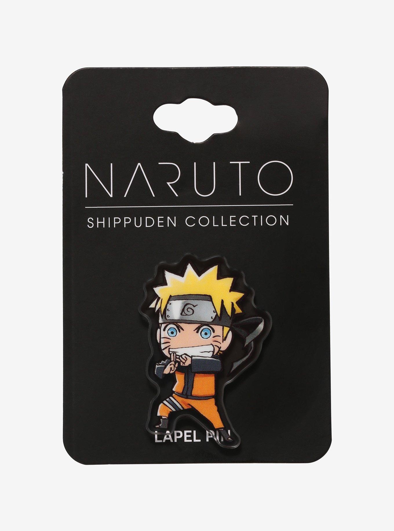  Hot Topic Naruto Shippuden Chibi Naruto Enamel Pin : Clothing,  Shoes & Jewelry