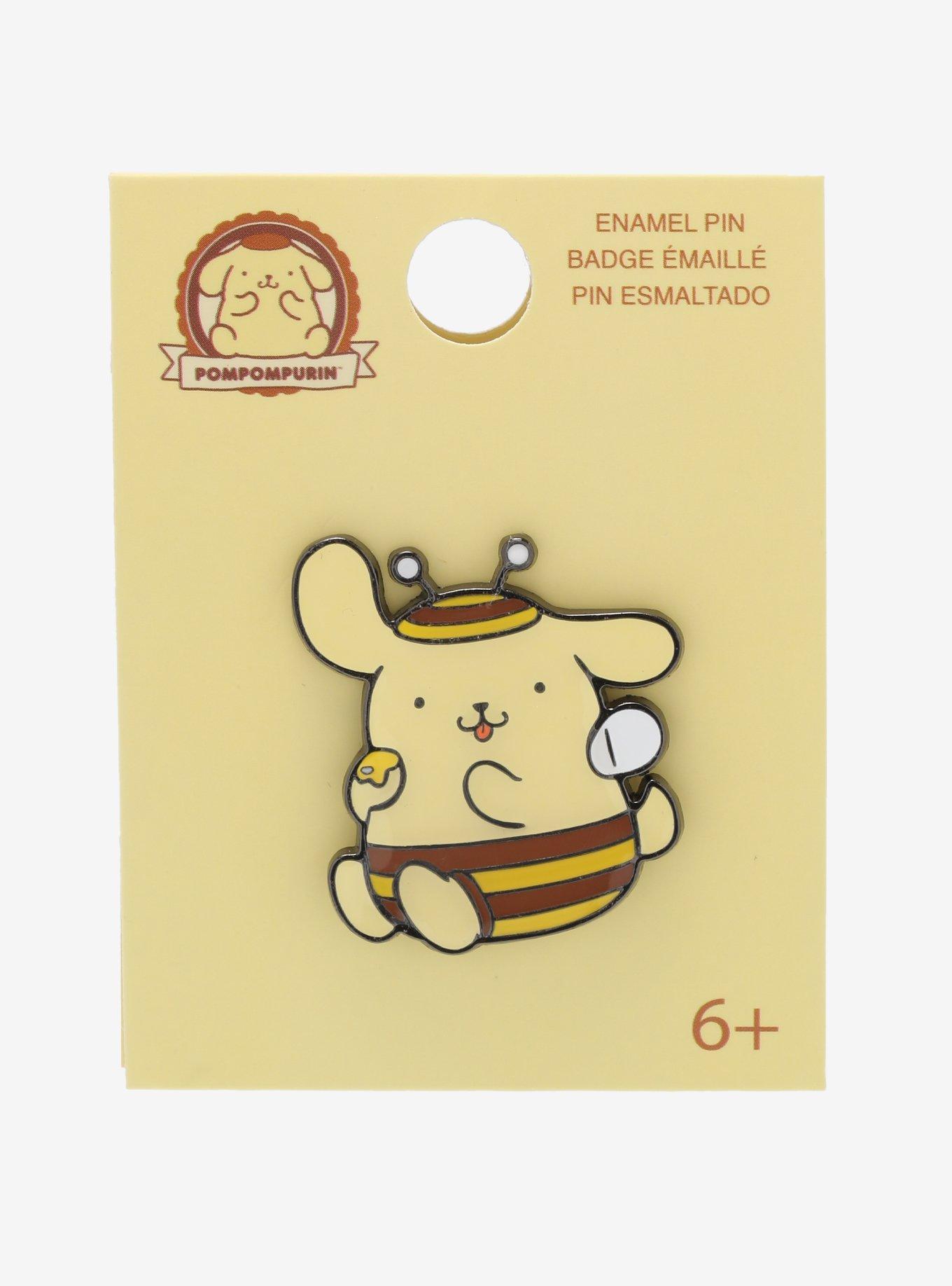 Pompompurin Bumblebee Enamel Pin, , alternate