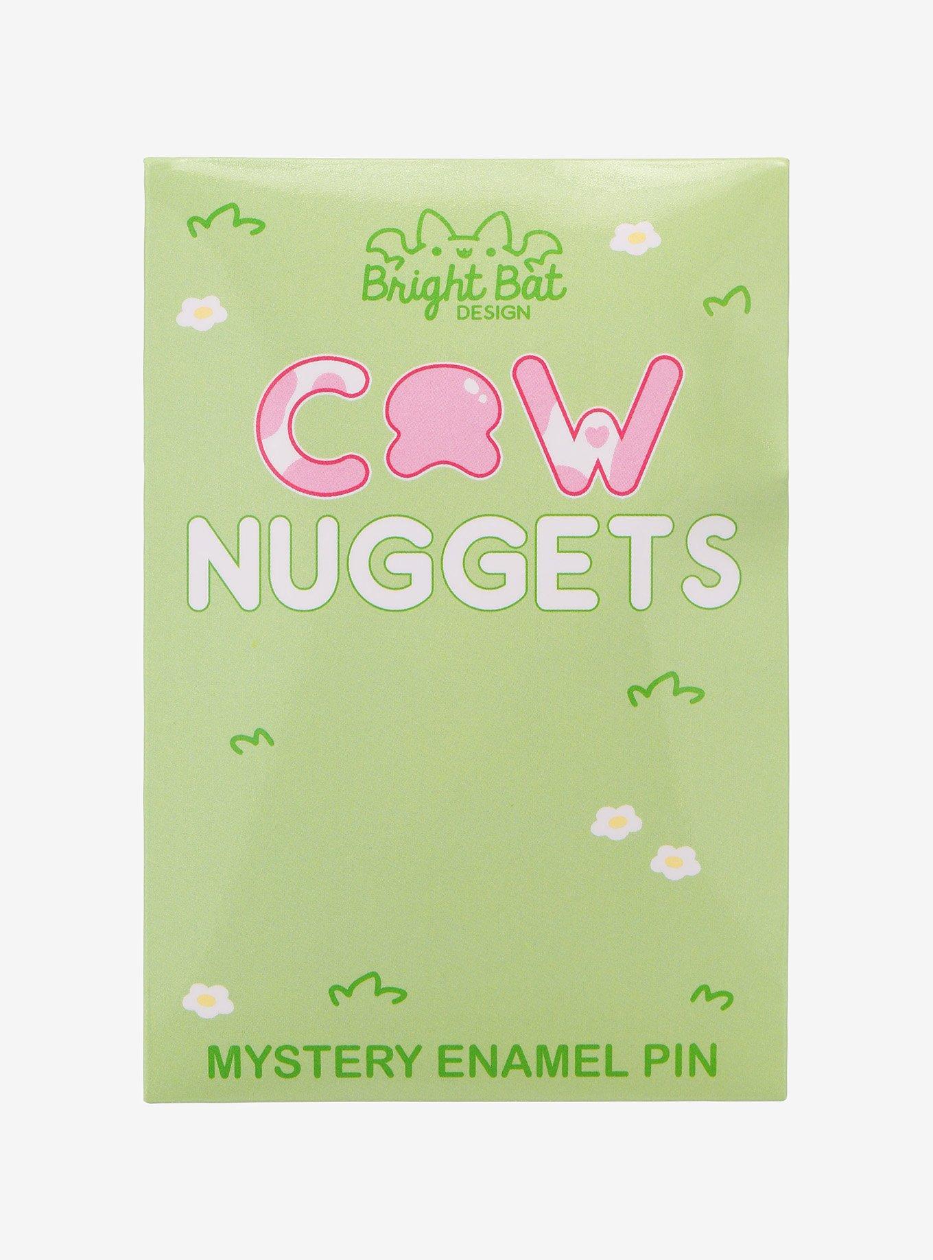 Cow Nuggets Mystery Pin Avocado Cow Bright Bat