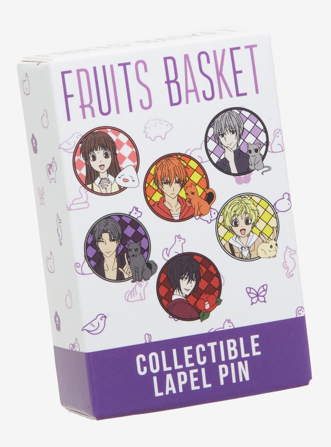 Fruits Basket Animals Blind Box Enamel Pin, , alternate