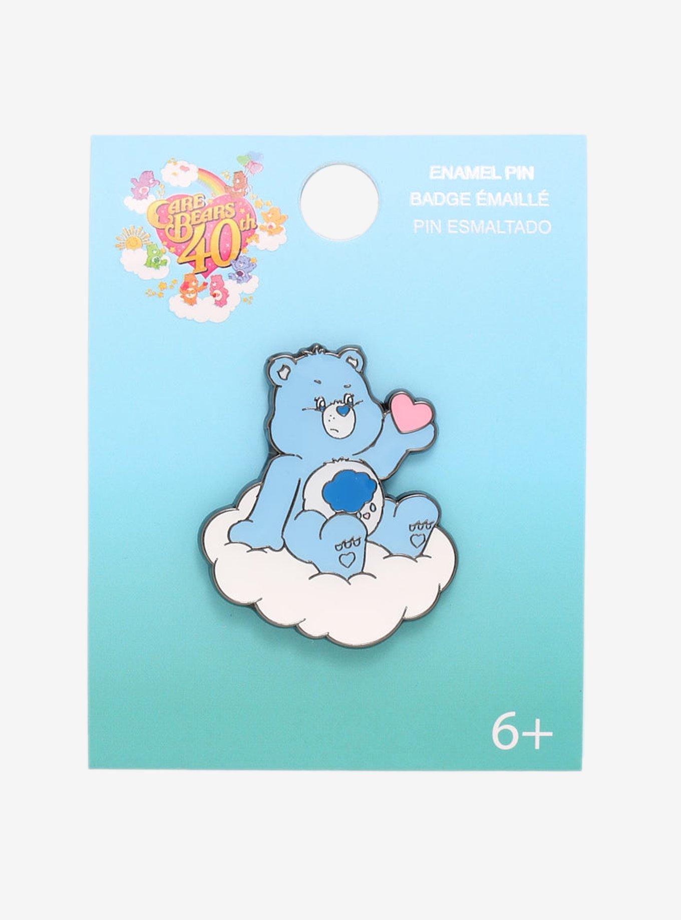 Care Bears Grumpy Bear Cloud Enamel Pin, , alternate