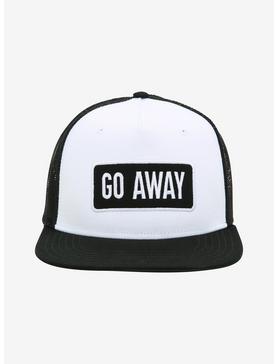 Go Away Trucker Hat, , hi-res